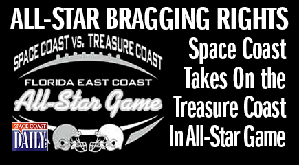 The Space Coast will take on the Treasure Coast in the Second Annual Florida East Coast Prep Football All-Star Game on Friday night at Vero Beach High School.