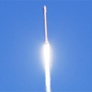 The SpaceX Falcon 9 rocket carrying DSCOVR lifted off at 6:03:32 p.m. EST from Launch Complex 40 on Cape Canaveral Air Force Station. (NASA video image)