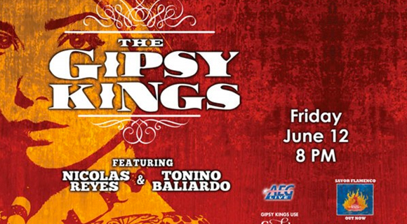 The Gipsy Kings are coming to the King Center on June 12, at 8 p.m. (Image for SpaceCoastDaily.com)