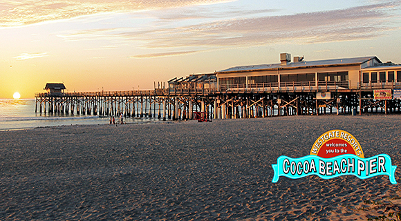 Westgate Resorts will light up a new, 27-foot tall sign as the iconic, welcoming centerpiece for guests at the new Cocoa Beach Pier.