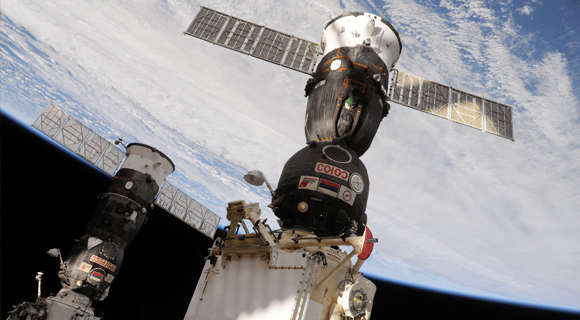 Soyuz Capsule Docks With Space Station - Space Coast Daily