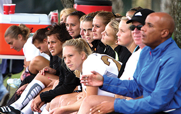 Former Florida Tech men’s soccer standout Fidgi Haig passed away on April 16, 2015. He finished his 10th season as the head women’s soccer coach in 2014. He became the winningest coach in program history from 2005-14 with an overall record of 97-59-26. (Florida Tech image)