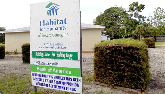 For the past few years, Cocoa Ranch (as part of Duda Ranches), a subsidiary of A. Duda & Sons, Inc. has donated sod for projects across Brevard County, this time for a home under construction in Port St. John.