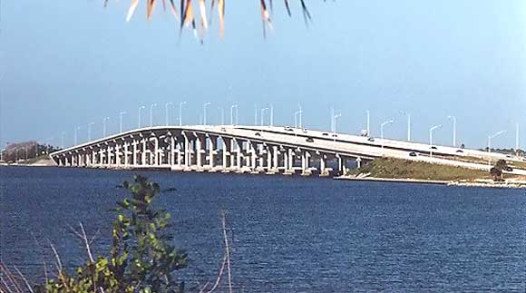 nasa images of indian river bridge