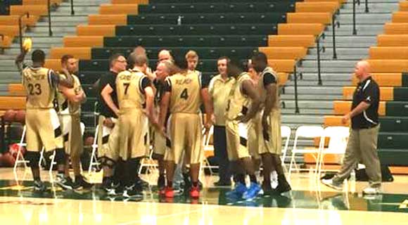 After digging themselves a huge hole in yesterday's opening rounds of competition the Brevard County Sheriff's Office Enforcers Basketball Team still has a shot at moving on to the medal rounds. (BCSO image)