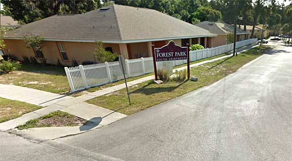 Titusville Police Officers responded to a report of a shooting at Forest Park Apartments, located at 501 Rock Pit Road, on Saturday just after 4 a.m. (Google image)