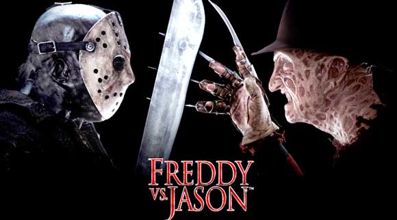 Two Ultimate Horror Icons, Freddy and Jason, Come to Life at Universal Orlando's Halloween Horror Nights 25. (Universal Orlando image)