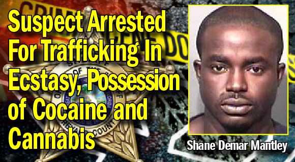  Brevard County Sheriff’s agents seized drugs and arrested a suspect after serving a search warrant on Wednesday night at 1585 Alpha Drive in Melbourne. (BCSO image)