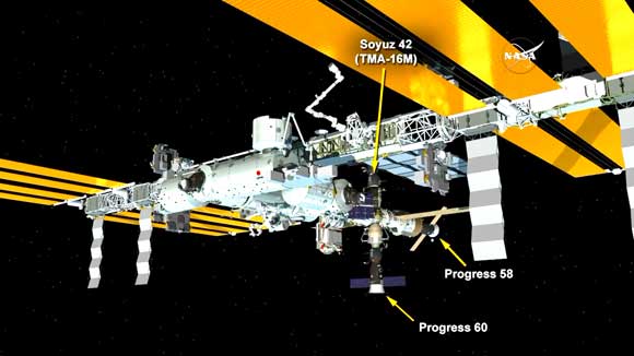 Russian Cargo Craft Progress 60 Arrives At International Space Station