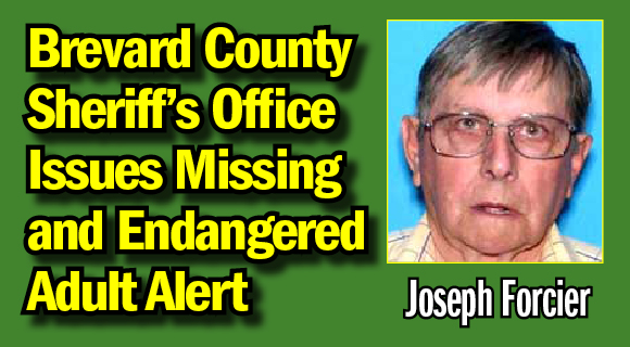 The Brevard County Sheriff's Office is seeking the community's assistance in locating missing and endangered adult, 85-year-old Joseph Forcier of Cocoa. (BCSO image)