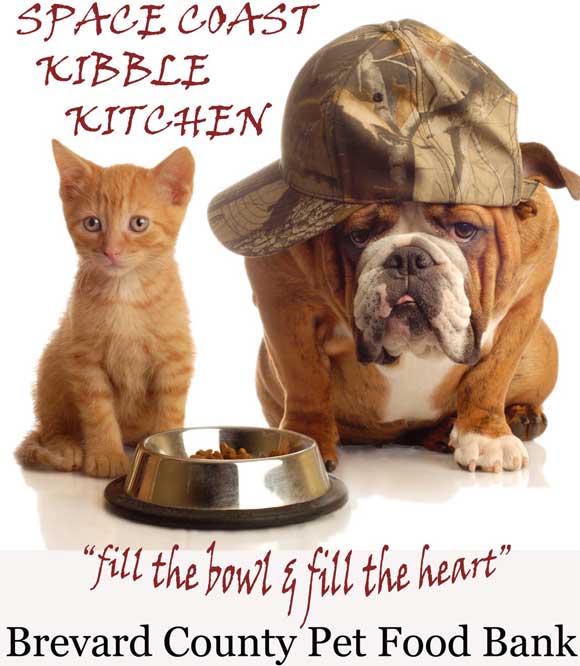 Where I live in Florida – and to name just a few – we have the Space Coast Kibble Kitchen that provides pet food for the needy. (Image for SpaceCoastDaily.com0