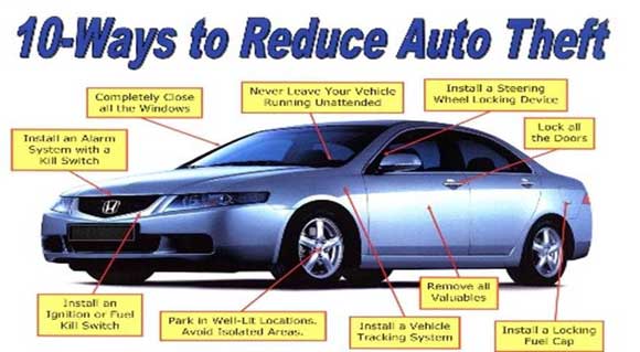 Vehicle burglaries and thefts are the most common crimes in our community. They are also the most preventable. Of noteworthy concern is the theft of firearms.