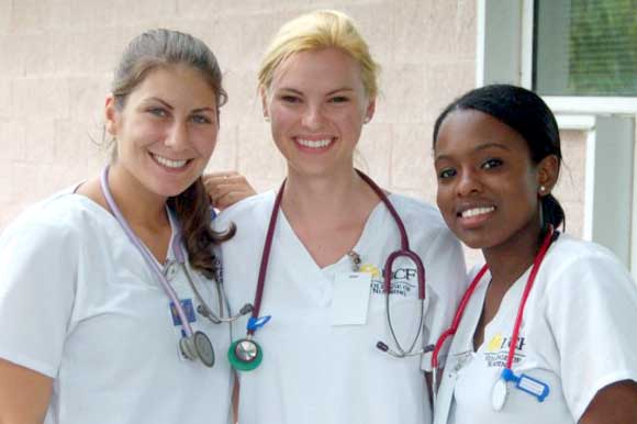 The University of Central Florida (UCF) College of Nursing has formed a new strategic hospital partnership with Health First, Brevard County’s largest private employer, to offer an on-site Registered Nurse to Bachelor of Science in Nursing (RN to BSN) degree program. (UCF image) 