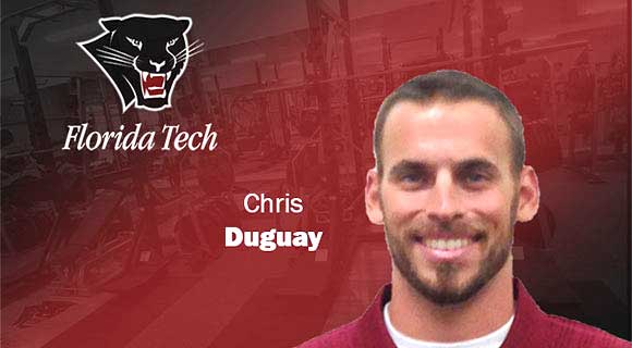 After a long journey that included a pit stop in the Midwest, Chris Duguay can now settle back into the place he once called home. (Florida Tech Image)