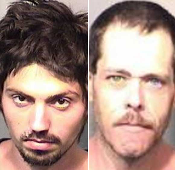 Douglas Braham, left) is in custody for the armed robbery and grand theft you committed! ***ATEMPT TO LOCATE*** We are still looking for his friend, Michael Parsons (right) with the same charges pending, and I think with the public's help, WE WILL FIND HIM!