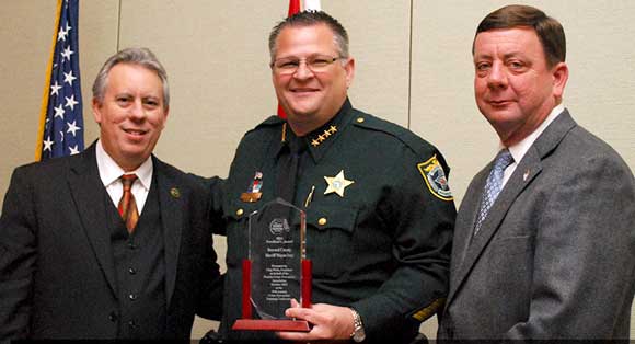 With a focus on technology and social media, Sheriff Wayne Ivey is the embodiment of the 21st Century lawman. He has become the most engaged, and visible, public official in the community – while reducing crime activity to the lowest level since 2005. Sheriff Ivey maintains a rigorous personal appearance schedule, regularly speaking on crime prevention topics as well as philanthropic and social causes. He firmly believes that crime prevention and education are vital to reduce our crime rate and protect the community.