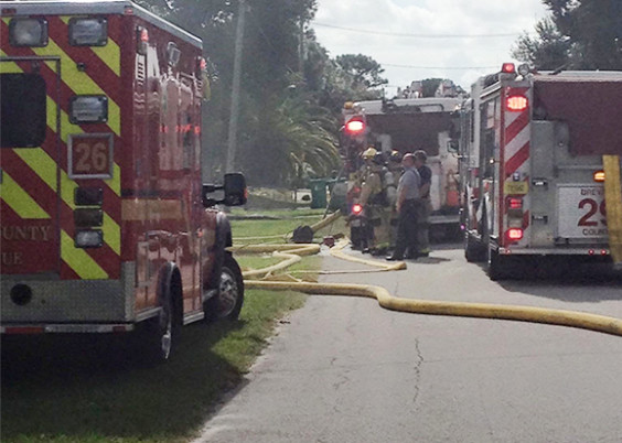 Brevard County Fire Rescue Units Extinguish House Blaze In Port St ...