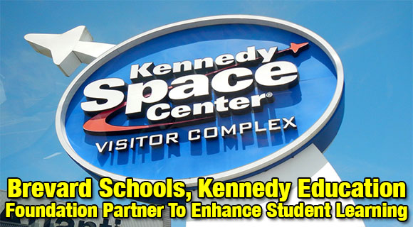 Brevard Public Schools, Delaware North/KSC and the KSC Education Foundation have partnered to provide real world experiences for fifth graders from Apollo Elementary in a pilot program focused on STEAM and career readiness with embedded activities occurring throughout the Visitor Complex. (KSC Visitors Complex image)
