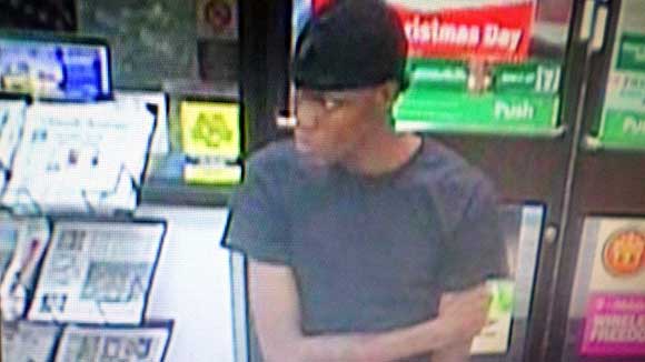 The Palm Bay Police Department is requesting assistance in identifying a suspect involved in the theft of Lotto tickets from the 7-Eleven located at 800 Palm Bay Road NE. (Palm Bay police image)