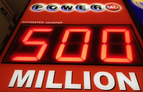 Powerball Jackpot at $500 million