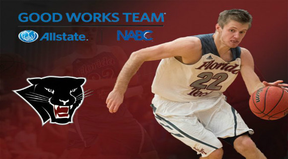 Isaac Spence is the first player from the Sunshine State Conference to be selected to the Allstate NABC Good Works Team.