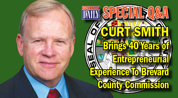 Curt Smith was elected to the Brevard County Commission in November 2014 with 63 percent of the vote. He ran as a fiscal conservative coming from the private sector with 40 years of small business, entrepreneurial experience. This was his first venture into the world of politics.