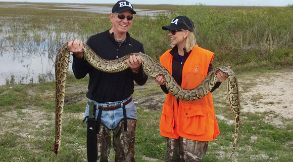 Want to find out the size of the longest Burmese python caught, how many of these invasive snakes were removed and which participants came out as winners during the 2016 Python Challenge Python Removal Competition Come to the 2016 Python Challenge™ Awards Ceremony on Feb. 27 in Davie. (Python Challege image)