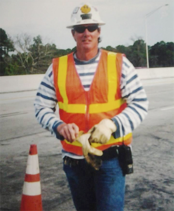38-year old traffic maintenance supervisor Grady Hill, above, was killed by Carey C. Price and two other workers seriously injured. (Facebook image)