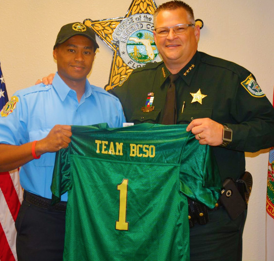 On April 8, the Brevard County Sheriff's Office held "Draft Day" for new recruits at the Eastern Florida State College Law Enforcement Academy. (BCSO image)