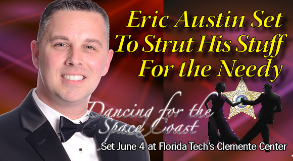 Among those participating in the 2016 Dancing For the Space Coast is Jim Frazier, President of the Grimaldi Candy Company. The second annual Dancing For the Space Coast, a unique competition and fundraising event that benefits three worthy organizations on the Space Coast, will be held at Florida Tech’s Clemente Center on Saturday, June 4.