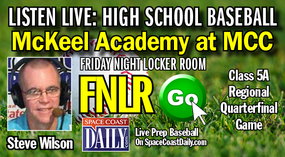 Listen Live to Steve Wilson who will call the play-by-play as the Melbourne Central Catholic Hustlers host the McKeel Academy Wildcats in a Class 5A Regional quarterfinal game.