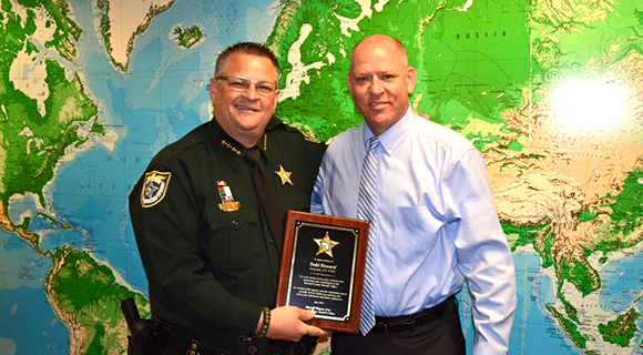 longtime Brevard County Sheriff’s Office family member Deputy Todd Howard retired on Friday after 27 years of service