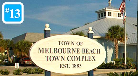 Using FBI statistics, Alarm System Reviews recently compiled a list of the top 30 Safest Places to Live in Florida and the Brevard County beachside communities of Melbourne Beach (13th), Satellite Beach (20th) and Indian Harbour Beach (27th) mad the list.