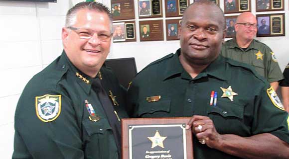 Brevard County Sheriff's Office family member Sergeant Greg Davis retired recently after 28 plus years of service. (BCSO image)