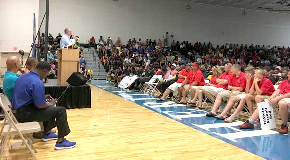 For the 25th consecutive year, Space Coast Sports Promotions welcomed 108 teams from 28 different districts to the AAU Boys Basketball 11U Division I, II, and 6th Grade National Championships.