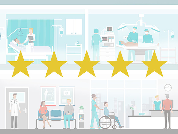 hospital compare star ratings 2021