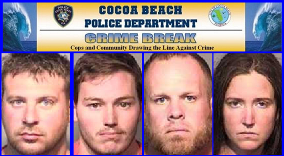 All suspects are presumed innocent until proven guilty in a court of law. The mugshots and arrest records published on SpaceCoastDaily.com are not an indication of guilt, or evidence that an actual crime has been committed. (Cocoa Beach PD images)