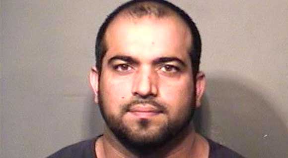 Falak Sher, 37, is being held under a $2,500 bond at the Brevard County Jail. Agents arrested him on Thursday at his store, a Chevron at 1990 Michigan Avenue. (BCSO image)