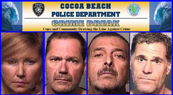 All suspects are presumed innocent until proven guilty in a court of law. The mugshots and arrest records published on SpaceCoastDaily.com are not an indication of guilt, or evidence that an actual crime has been committed. (Cocoa Beach PD images)