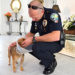 Palm Bay Police Chief Mark Renkens Checks Up On Yorkie Terrier Stabbed Last Week