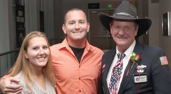  LEFT TO RIGHT: Jennifer Taylor, George Taylor Jr. and George Taylor Sr. during the first annual Space Coast Public Service Awards & Hall of Fame Induction Gala at the King Center on September 24. The Space Coast Daily Awards Committee reviewed an incredible list of nominations and recognized more than 100 extraordinary Space Coast Public Servants during this very special event. (Steve Wilson image)