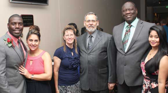 LEFT TO RIGHT: Trevor and Elenie Howard, Rosemarie and Joseph Kotal, and Allan and Deborah Taylor during the first annual Space Coast Public Service Awards & Hall of Fame Induction Gala at the King Center on September 24. The Space Coast Daily Awards Committee reviewed an incredible list of nominations and recognized more than 100 extraordinary Space Coast Public Servants during this very special event. (Steve Wilson image) 