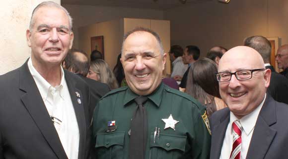 LEFT TO RIGHT: Phil Batlis, Steve Szilagyi and Lou Pernice during the first annual Space Coast Public Service Awards & Hall of Fame Induction Gala at the King Center on September 24. The Space Coast Daily Awards Committee reviewed an incredible list of nominations and recognized more than 100 extraordinary Space Coast Public Servants during this very special event. (Steve Wilson image)