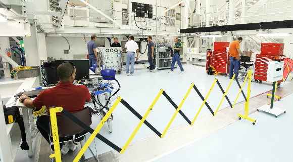 Now that the upgrades and modifications to the Multi-Payload Processing Facility are complete, engineers and technicians are testing systems and equipment. Validations began on July 7 and will continue through July of 2017.