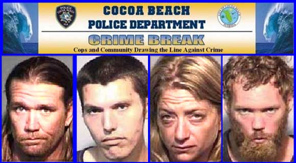 All suspects are presumed innocent until proven guilty in a court of law. The mugshots and arrest records published on SpaceCoastDaily.com are not an indication of guilt, or evidence that an actual crime has been committed. (Cocoa Beach PD images)