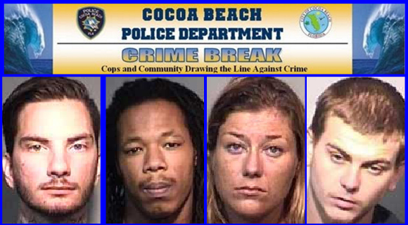 All suspects are presumed innocent until proven guilty in a court of law. The mugshots and arrest records published on SpaceCoastDaily.com are not an indication of guilt, or evidence that an actual crime has been committed. (Cocoa Beach PD images)