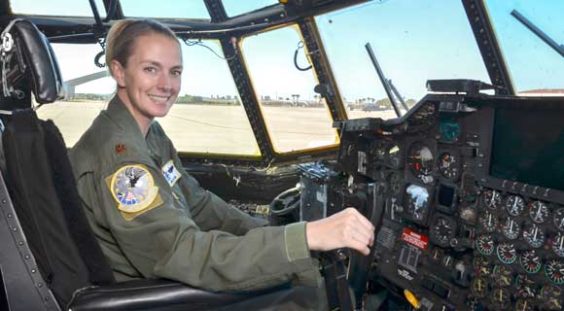 Air Force Maj. Jennifer Orton Flying Search And Rescue Missions In 