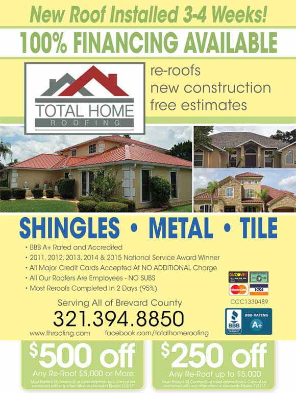 Business Spotlight Total Home Roofing Earns 2018 Angie S List Super Service Award