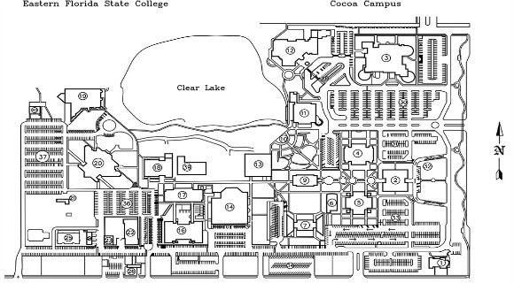 Eastern Florida State College Cocoa Campus Map Eastern Florida State College P.J. Wilson, Henry Scott Youth Golf 