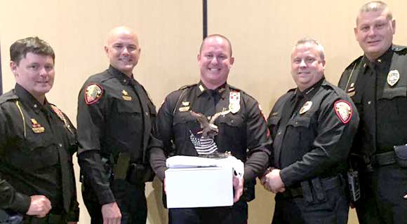 Melbourne Police Officer Christopher Cote Named Florida American Legion Officer Of The Year